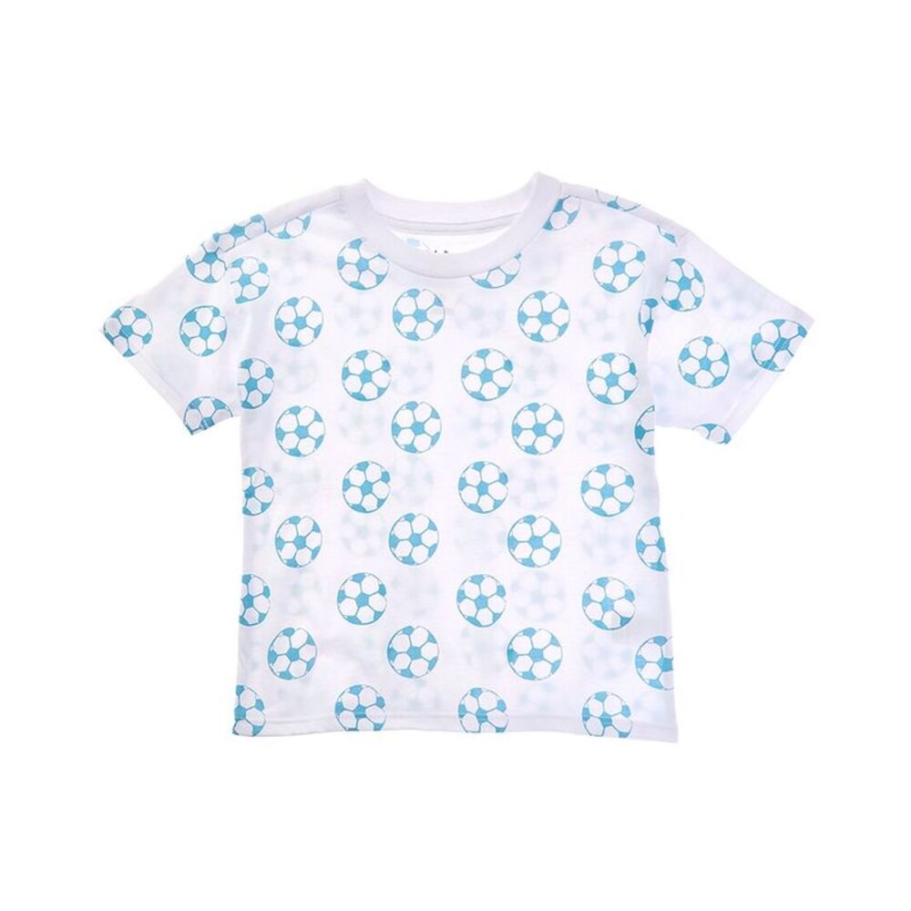 Chaser Boys Soccer Ball T-Shirt, White